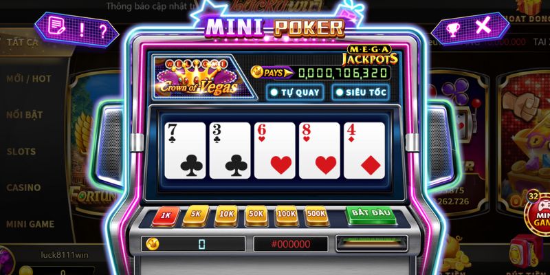 Mini Poker: Thử Vận May, Rinh Ngay Thưởng Khủng game no hu sieu hot nhat hien nay tai luckywin